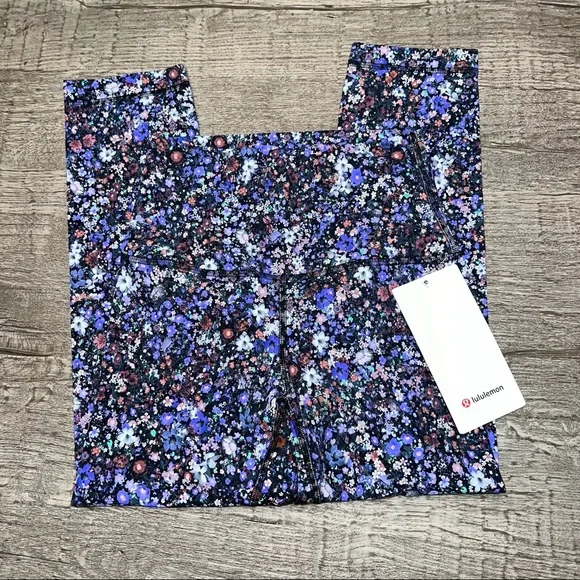 lululemon Align™ High-Rise Crop 21" FLBM FLOWER BURST MULTI - Picture 2 of 7